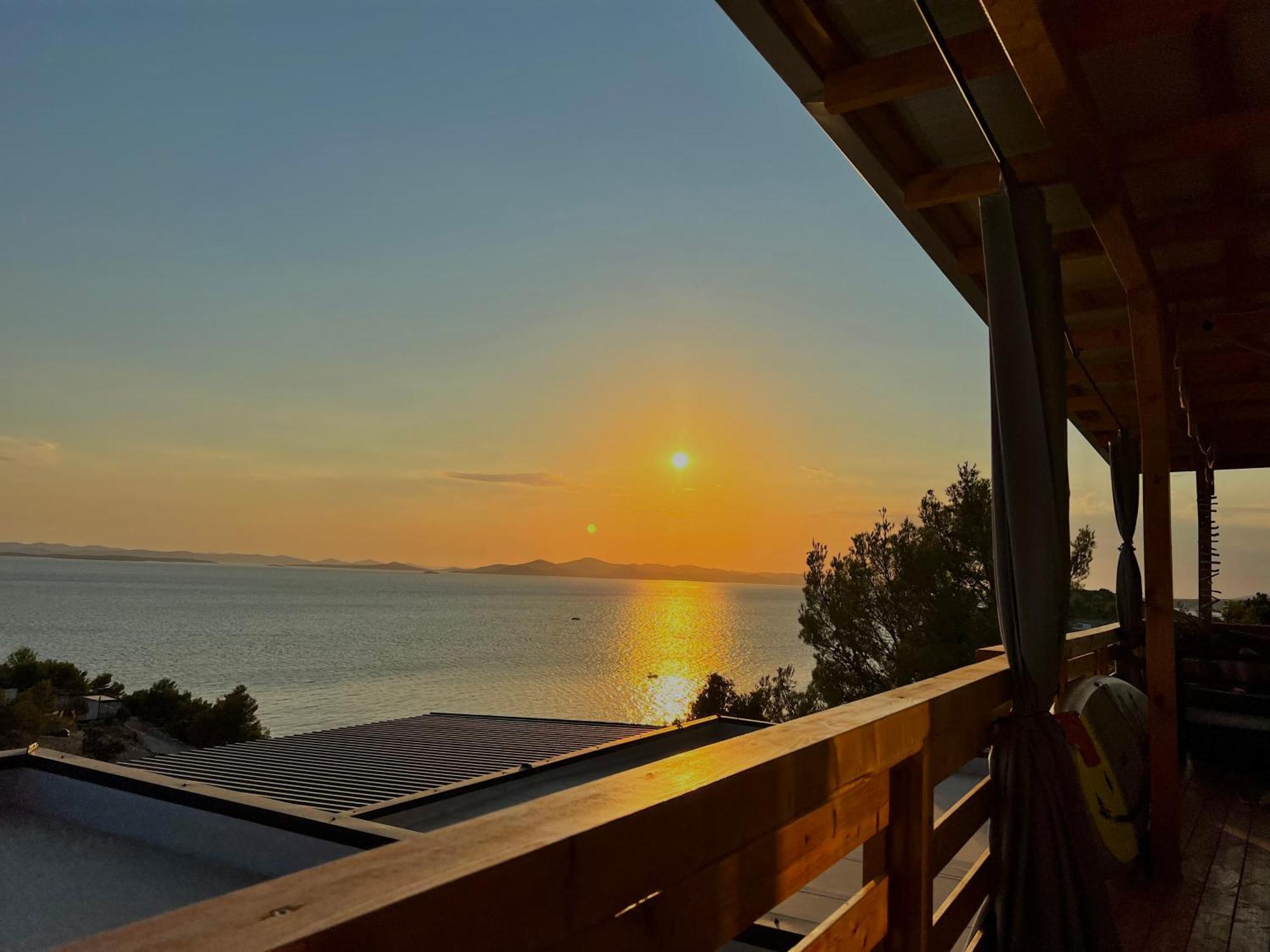 D-View Premium Mobile Home - Panoramic Seaview - 150 M From Beach, Free Parking Drage Exterior foto